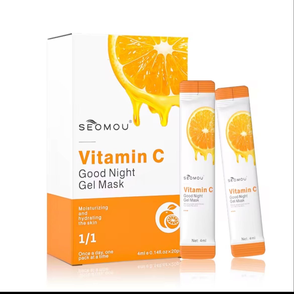 Masque de nuit en gel à la Vitamine C🌸