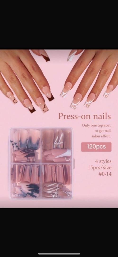 Ongles 124pieces💅